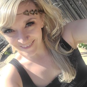 Triple Triangle & Prehnite Gold Headpiece